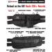 Maddog 4+1 Paintball Harness Pod Pack with (4) Pods & Quick Disconnect Tank Remote Coil Combo - Smoke - Buy Online on GoSupps.com