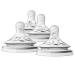 Philips Avent Natural Baby Bottle Newborn Flow Nipple 0M+ 4pack Flow 1 SCF651/43