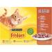 Purina Friskies in chickencarrot sauce with lamb with salmon green beans with tuna 12 x 85 g - Buy Online on GoSupps.com