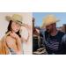 Khaki Straw Cowboy Cowgirl Hat with Wide Brim Sun Protection - Men Women Western Style - Buy Online on GoSupps.com