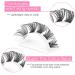 DIY Eyelash Extension Kit - 60 Pcs Cluster Lashes D Curl Individual Extensions - EYDEVRO - Buy Online on GoSupps.com