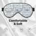 Shop Gymnastics Blue Soft Sleep Eye Mask - Breathable Eye Patch for Women | Perfect Travel & Relaxation Accessory - Buy Online on GoSupps.com