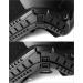 QWORK Tactical Helmet - PJ Type, Lightweight ABS Hard Shell, Black - Buy Online on GoSupps.com