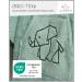 ULLENBOOM Sage Green Bath Poncho for Kids & Babies - 100% Cotton Oeko-Tex Certified Made in EU | Ideal as Bath Towel & Robe (1-3 Years) - Buy Online on GoSupps.com