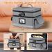Zannaki Medicine Storage Bag with Combination Lock | Double Layer Pill Organizer | Secure Zippered Locking Box for Prescriptions Vitamins & Supplements - Grey - Buy Online on GoSupps.com