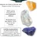 Lavisa Premium Healing Stones Gemstones Set | 100% Natural Mineral Stones for Decoration & Water Treatment | Gem Water for Regeneration & Relaxation - Buy Online on GoSupps.com