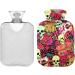 Skull Tiger Rose Hot Water Bottle - 2L for Pain Relief & Cramps | International Shipping - Buy Online on GoSupps.com