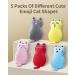 Feeko Cat Catnip Pillow Toys Set Interactive Rattle Sound Cat Toys for Indoor Cats (5 Pack) - Buy Online on GoSupps.com
