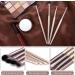 Blucent Eye Makeup Brushes Set Professional Eyeshadow Brush Kit with PU Bag Eye Brushes Set for Blending Eyeshadow Eyeliner Eyebrow 4 Pieces - Buy Online on GoSupps.com