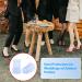 AIEX 12 Pairs High Heel Protectors - Black & Clear Semicircle Caps for Grass & Gravel - 6 Sizes for Stable Walking - Ideal for Weddings & Outdoor Activities - Buy Online on GoSupps.com
