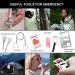 210 PCS Survival First Aid Kit - Professional Gear for Camping, Home, Car - Emergency Medical Supplies for Man, Dad, Husband - Khaki - Buy Online on GoSupps.com