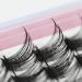 120 Pcs Grafting Handmade Eyelash Clusters - D Curl 0.07mm Thickness for 3D Volume & Natural DIY Extensions - Sulv - Buy Online on GoSupps.com