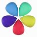 Zenda Naturals Makeup Sponge Set - 5 Beauty Blender Sponges for Flawless Face Powder, Foundation, and Liquid Cosmetics Application - Egg-Shape Blending Wedges - Buy Online on GoSupps.com