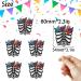 Mexican Day of the Dead Cupcake Toppers Set of 18 - Dia De Los Muertos Party Sugar Skeleton Decoration - SugarGera - Buy Online on GoSupps.com