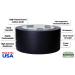 BookGuard 2 inch Premium Bookbinding Repair Cloth Tape  15 Yard Roll  Black - Buy Online on GoSupps.com