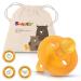 Buy Sweetie Natural Rubber Pacifier - Rounded 6-12 Months | 1 Piece for Comfort & Safety - Buy Online on GoSupps.com