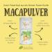 Organic Maca Powder Mix (Yellow Black Red Purple) - 100% Pure Raw Vegan Superfood for Power Smoothies | Pureeraw 300g - Buy Online on GoSupps.com