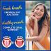 Dental Probiotics for Teeth & Gums - Effective Chewable Oral Probiotics for Bad Breath - Lactobacillus & Streptococcus - 90 Count Travel Tins (Pack of 2 - Buy Online on GoSupps.com