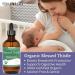Herb Lore Organic Blessed Thistle for Breastfeeding Support - Liquid Lactation Supplement - 4 fl oz - Buy Online on GoSupps.com