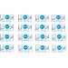 128 rolls of toilet paper bulk pack 3-ply / 250 sheets of cellulose roll length 27.5 m/(16x8 rolls)