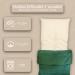 Lamarous Warming Pillows - 48x15 cm 100% Cotton Thermal Pillows with Wheat & Lavender Seeds for Neck & Colic Relief | Washable Cover Heat & Cold Therapy Green - Buy Online on GoSupps.com
