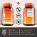 High Strength Vitamin C 1000mg & Albion Zinc 15mg Tablets - 7 Month Supply - Immune Support - 210 Vegan Tabs - Buy Online on GoSupps.com