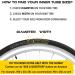 Ultraverse 700C Bike Inner Tube 2-Pack with Presta Valve for 700x23-25c & 700x35-43c Wheels - Butyl Rubber Tubes for Road and Gravel Bikes - Includes 2 Tire Levers - Buy Online on GoSupps.com