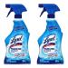 Lysol Power and Free Bathroom Cleaner, Fresh, 22 Ounce (Pack of 2)