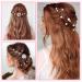 Kiiwah 32-Piece U-Shaped Hair Jewelry with Pearls - Elegant Hair Accessories for Brides & Parties | 4 Sizes Available - Silver - Buy Online on GoSupps.com