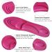 Bellcon Memory Foam Insoles for Women - Arch Support, Plantar Fasciitis Relief - 5 Pairs - Buy Online on GoSupps.com