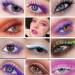 Mascara Multicolor Waterproof Mascara Long Lasting Sweatproof Volume Mascara Eye Makeup (White) - Buy Online on GoSupps.com