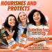 Keratin Shampoo and Conditioner Set with Moroccan Argan Oil - Sulfate-Free Deep Treatment for Frizz-Free, Shiny Hair - Buy Online on GoSupps.com