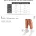 Truform Medical Compression Socks for Men & Women - 8-15 mmHg Ankle Length Low Cut White Medium | International Shipping Available - Buy Online on GoSupps.com