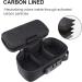 FIREDOG Smell Proof Bag with Lock - Carbon Lined Odor Proof Container for Travel Storage (Black, 8x4x2.75 Inch) - Buy Online on GoSupps.com