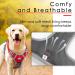 Thinkpet No-Pull Dog Harness - Breathable Adjustable Harness for Small Medium & Large Dogs | Soft Padded Reflective Safety Harness with 150cm Leash Set - Red - Buy Online on GoSupps.com
