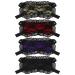 4 Pcs Lace Blindfold for Sleeping Black Lace Sleep Mask Soft Lace Eye Mask Eye Covers for Women Adult Meditation Home 4 Colors