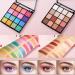 Professional 16-Color Eyeshadow Palette Set - Warm Neutrals & Brights | Highly Pigmented Eye Shadow Makeup Kit (2 Count) - Buy Online on GoSupps.com