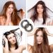2 Pieces Stretchy Full Circle Comb Flexible Plastic Circle Comb Circular Tooth Headband Headband Hairband Holder for Women Girls Hair Accessories 2 Colours - Buy Online on GoSupps.com