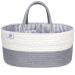 Kiddycare Diaper Caddy Organiser Grey Regular Size Gray Regular