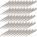 50 Pieces Duck Bill Clips BetterJonny Silver Hair Clips 7cm Metal Hair Curl Clips Hairpins Alligator Hair Clips for Hair Styling Hair Coloring Hair Salon Hair Extensions