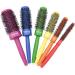 Termix C Ramic Pride Pack of 6 Round Ceramic Thermal Brushes with Ionised Bristles Leather Pride Toiletry Bag Included Inspired by the Diversity and Freedom of the LGTBI Flag - Buy Online on GoSupps.com