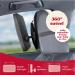 Lusso Gear Baby Backseat Mirror for Car - Premium Matte Finish, Crystal Clear View of Rear Facing Infant - Secure and Shatterproof (Black) - Buy Online on GoSupps.com