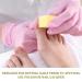 ForPro Yellow Pedicure Block 220/220 Grit Three-Sided Nail Buffer - 15 Count - Buy Online on GoSupps.com