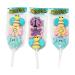 Sunshine Marshmallow Lollipops - Delicious Hand Decorated Strawberry Flavour Mallow Pop Skewers (3 x 30g)