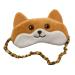 TENGOKU Shiba Inu Kawaii Sleeping Mask Comfy Blocks Lights for Better Sleep (Shiba 1)