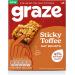 Graze - Sticky Toffee Oat Boost Snack Bars vegan friendly 4x30g - Buy Online on GoSupps.com