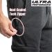 Men's Ultra Performance 3 Pack Fleece Active Tech Joggers with Zipper Pockets - Black/Charcoal/Heather Grey (Large) - Buy Online on GoSupps.com