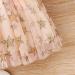 PatPat Baby Girl Long Sleeve Tutu Dress - 3-6 Months | Infant Tulle Flower Girl Princess Dress for Christmas Party & Birthdays - Apricot - Buy Online on GoSupps.com