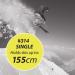 Athalon Single Padded Ski Bag - Black | Durable & Protective Ski Travel Case - Buy Online on GoSupps.com