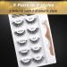 CUCKOO Natural Magnetic Eyelashes Kit - 5 Pairs Dramatic Style - Reusable Full Lashes - Magnetic Eyeliner and False Eyelashes Set - Buy Online on GoSupps.com